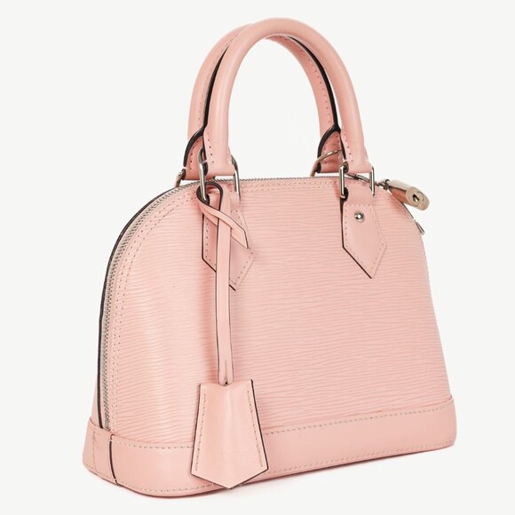 Louis Vuitton Alma BB Rose Ballerine Epi Leather Tote Bag - Picture 2 of 14